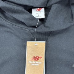 New Balance Numeric French Terry Hoodie Black Size Small Relaxed Fit New
