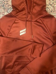 Hurley Men’s Regular Fit Ultra Soft Fleece Pullover Hoodie Red Size S
