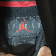 Jordan Dri-FIT Hoodie Teens S Black Pullover Long Sleeve Jumpman Logo