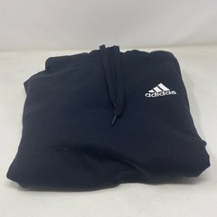adidas Essentials 3-Stripes Fleece Hoodie Black/White Men’s M
