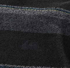 Quiksilver Men’s Hoodie New S Black Gray Pullover Pockets Cotton Blend