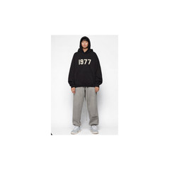 Fear of God Essentials 1977 Hoodie Iron 192BT212050F Authentic Brand New Fashion