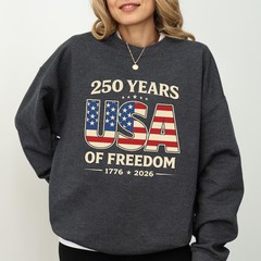 America 250th Anniversary Sweatshirt US History