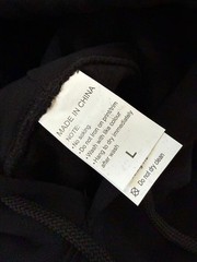 Super Heavyweight Hoodie Boxy Oversized Fit Unisex Double Layered Hood Black Bla