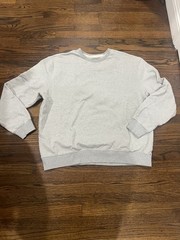 Jachs New York Striped Sustainable Fleece Crewneck Pullover size XXL