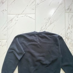 Gildan Heavy Blend Mens Small Black Blank Plain Crewneck Sweatshirt Fleece