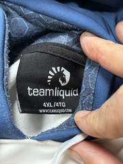 Team Liquid Jersey Monster Hoodie Men Size 4XL Blue/White Color Block