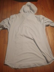 RBX Men’s Grey Lightweight Hoodie (Polyester, Spandex). Size L