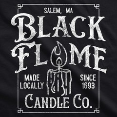 Black Flame Candle Co Unisex Hoodie Funny Sarcastic Spooky Halloween Graphic