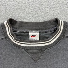 Vintage Nike Sweatshirt Mens Extra Large Grey Big Center Swoosh Stitched 1990s 1