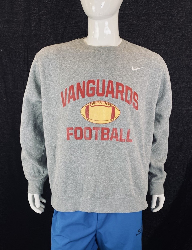 Nike El Modena Vanguards Football Gray Sweatshit, A Grade, Men’s Size XL