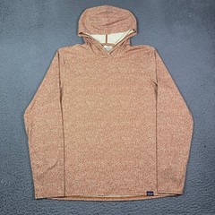 Patagonia Capilene Cool Daily Hoody Mens S Brown Patterned Sun Shirt 45310
