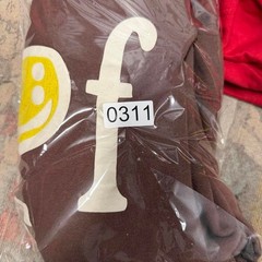 Pacsun Men’s Brown and Burgundy Hoodie