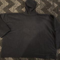 Size XL – Yeezy Gap by Balenciaga Polar Fleece Padded Hoodie BLACK