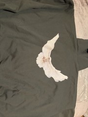 Yeezy Gap Balenciaga 05A Dove Hoodie Dark Green Size Large !!!!