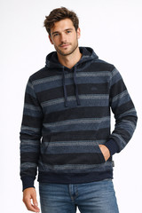 Quiksilver Men’s Hoodie New S Black Gray Pullover Pockets Cotton Blend