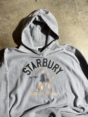 VINTAGE STARBURY BROOKLYN NEW YORK HOODIE MENS SIZE 3XL BASKETBALL NBA PERFECT
