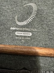 Zero Restriction Hoodie Mens XL Green/Gray and Black