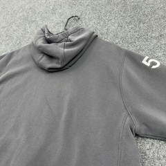 King Philip Football Nike Hoodie Mens L Grey Cotton Fleece Pullover Sports Style
