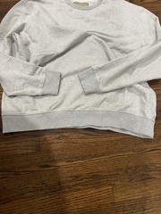 Jachs New York Striped Sustainable Fleece Crewneck Pullover size XXL