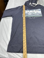 Maid Of The Mist Niagara Falls Green Blue 84 Heather Charcoal Large New York EUC