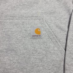 Barstool Sports Carhartt Men’s L Chicago Patch Hoodie Sweatshirt Gray Promo