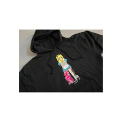 Hook Ups Skateboards Hoody Evil Alice Black