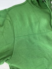John Deere Hoodie Men’s Quarter Zip Heavyweight Sweatshirt Green Size Small NWT