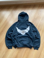YZY Yeezy Gap by Balenciaga Dove Hoodie Oversized Shrunken Size M