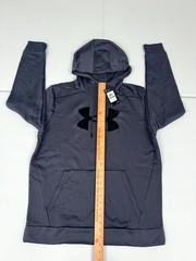 Under Armour Fleece Big Logo Hoodie Mens Gray 1379743 Pick Size NWT $60