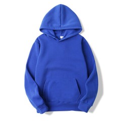 Men’s Plain Pullover Hoodies Casual Hooded Sweatshirts Long Sleeve Classic Tops
