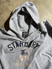 VINTAGE STARBURY BROOKLYN NEW YORK HOODIE MENS SIZE 3XL BASKETBALL NBA PERFECT