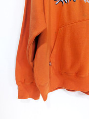Vintage Triple 5 Soul Boxy Cut Hoodie Orange Size XL Y2K Street Fashion New York