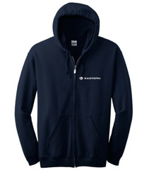 Eastern Airlines Retro Logo Full Zip Hoodie US Aviation Travel Hooded Sweatshirt