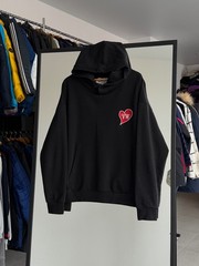 Vivienne Westwood Heart patch black hoodie size XL