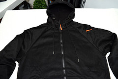 TACTICAL SWEATSHIRT MEN’S FULL ZIP HOODIE LONG SLEEVE JACKET W/ POCKET SZ XXL