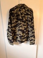 Carhartt Jacket Mens XL Camo Sherpa Fleece Pullover Relaxed Fit OJ4991-M