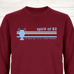 Aston Villa Football Spirit of 82 Prepared The Holte End UTV Sweatshirt