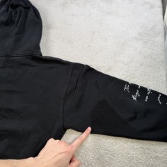 Yes Theory Seek Discomfort Hoodie Mens Medium Black Fleece Pullover YouTube