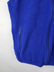 Knocker Activewear Men’s Vest Size XL Blue Fleece Sweatshirt Sleeveless Jacket