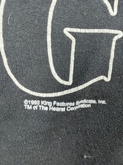 VTG 1993 Popeye’s Gym Sweatshirt – Distressed Cut Collar 2XL SEE DESCRIPTION
