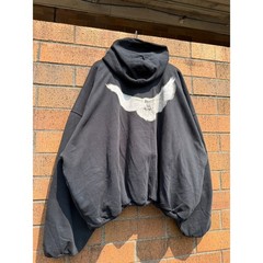 Size L – Yeezy Gap Engineered by Balenciaga Dove Sweatshirt Hoodie Black SAMPLE