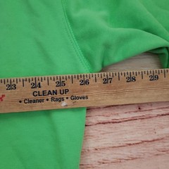 Maybe Crazy Sweatshirt Mens Large Green White Korean Streetwear Fashion Sweater