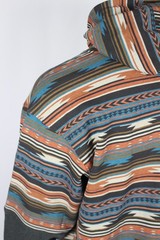Ariat Men’s Color Block Hoodie Sweatshirt Rust Serape 10062905