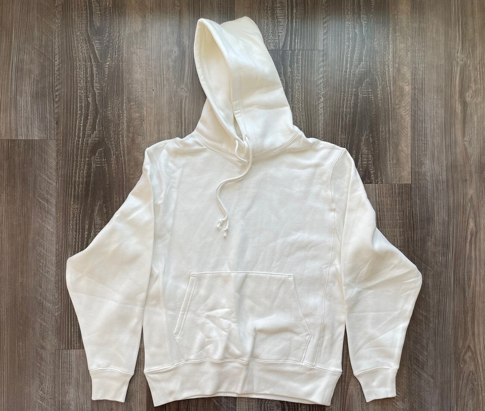 14oz Blank Hoodies White Medium