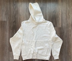 14oz Blank Hoodies White Medium