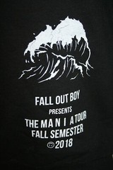 FALL OUT BOY 2018 The Mania Concert Tour Fall Semester SWEATSHIRT S FOB Punk Emo
