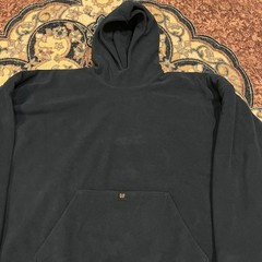 Yeezy Gap Engineered by Balenciaga Polar Fleece Padded Hoodie, Black, Size L