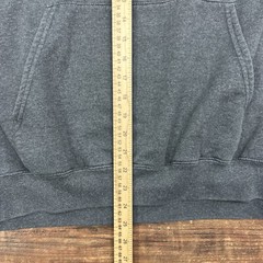 Champion Air Force Sweatshirt Adult XL Embroidered Gray Hoodie Y2K Script Letter