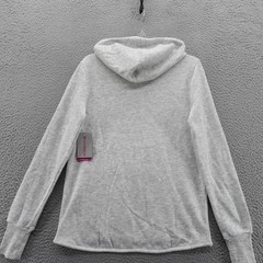 Colosseum Mens Light Gray Heather Full Zip Hoodie Size Small NWT